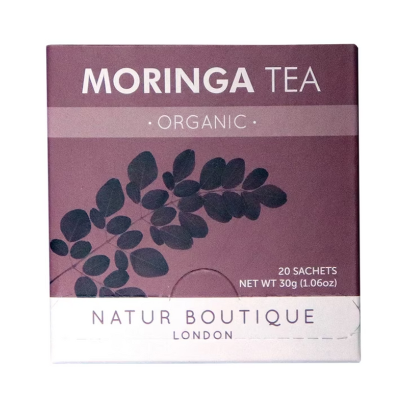 Natur Boutique Organic Moringa Tea 20 Sachets | London Grocery