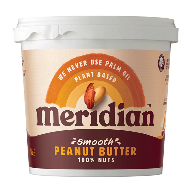 Meridian Natural Smooth Peanut Butter 1kg | London Grocery