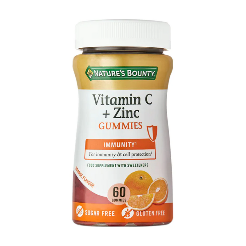 Nature's Bounty Vit C + Zinc 60 Gummies | London Grocery