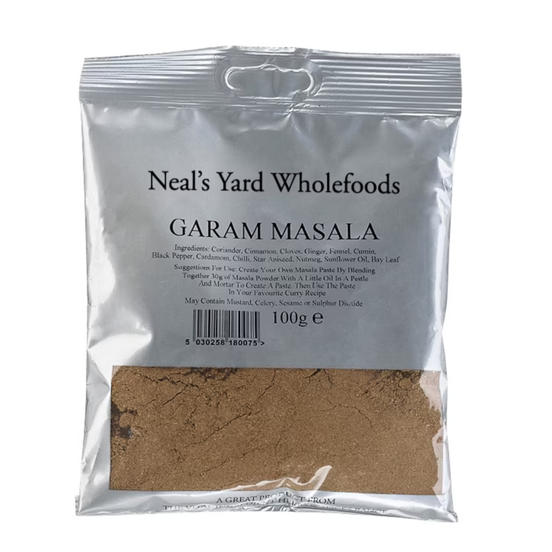 Neal's Yard Wholefoods Garam Masala 100g | London Grocery