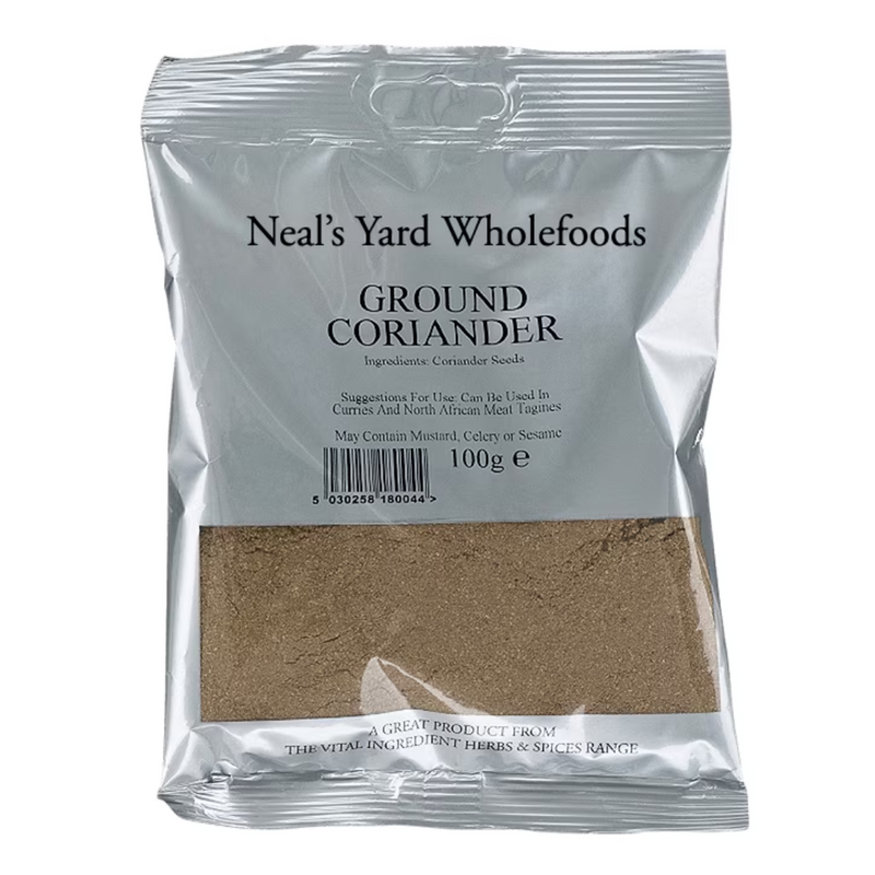 Neal's Yard Wholefoods Ground Coriander 100g | London Grocery