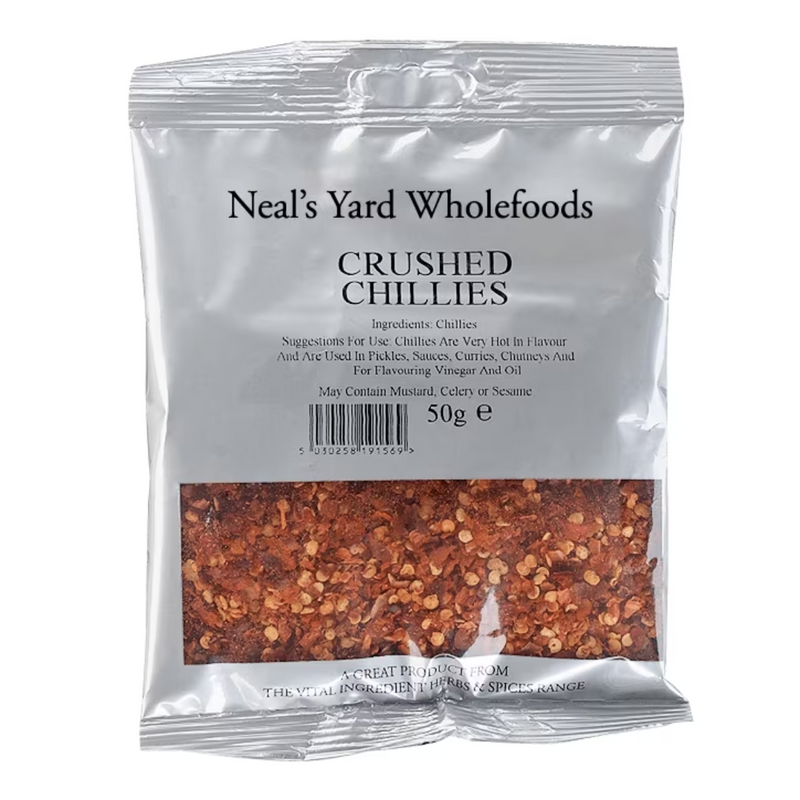 Neal's Yard Wholefoods Crushed Chillies 50g | London Grocery