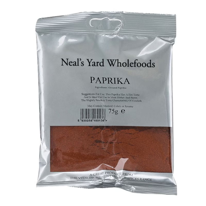 Neal's Yard Wholefoods Paprika 75g | London Grocery