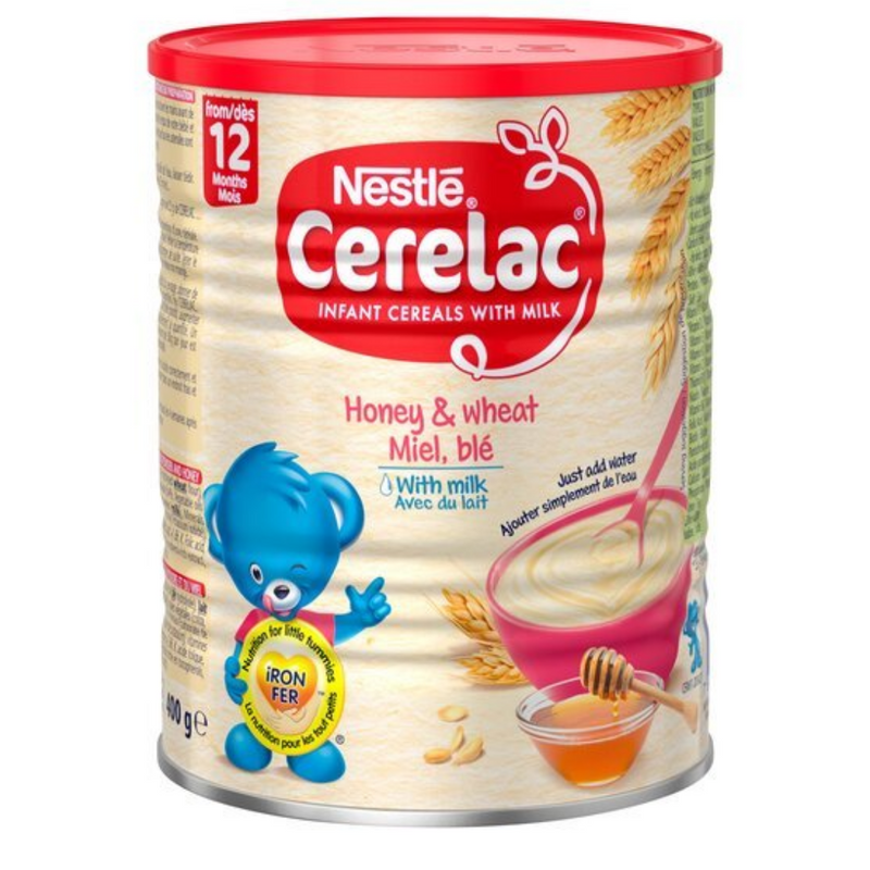 Nestle Cerelac Honey & Wheat Baby Food 12 Months 400gr-London Grocery