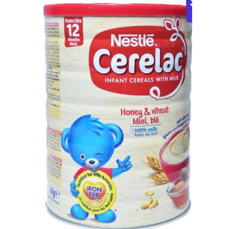 Nestlé Cerelac Honey & Wheat (12+) 6 x 400g | London Grocery