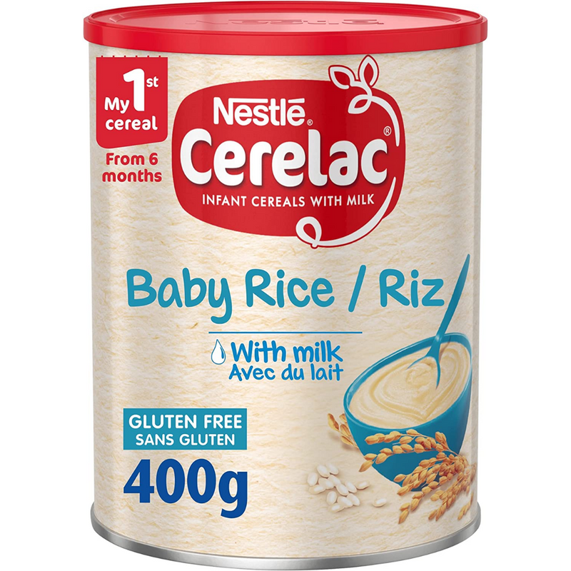 Nestlé Cerelac Rice (6+) 24 x 400g | London Grocery