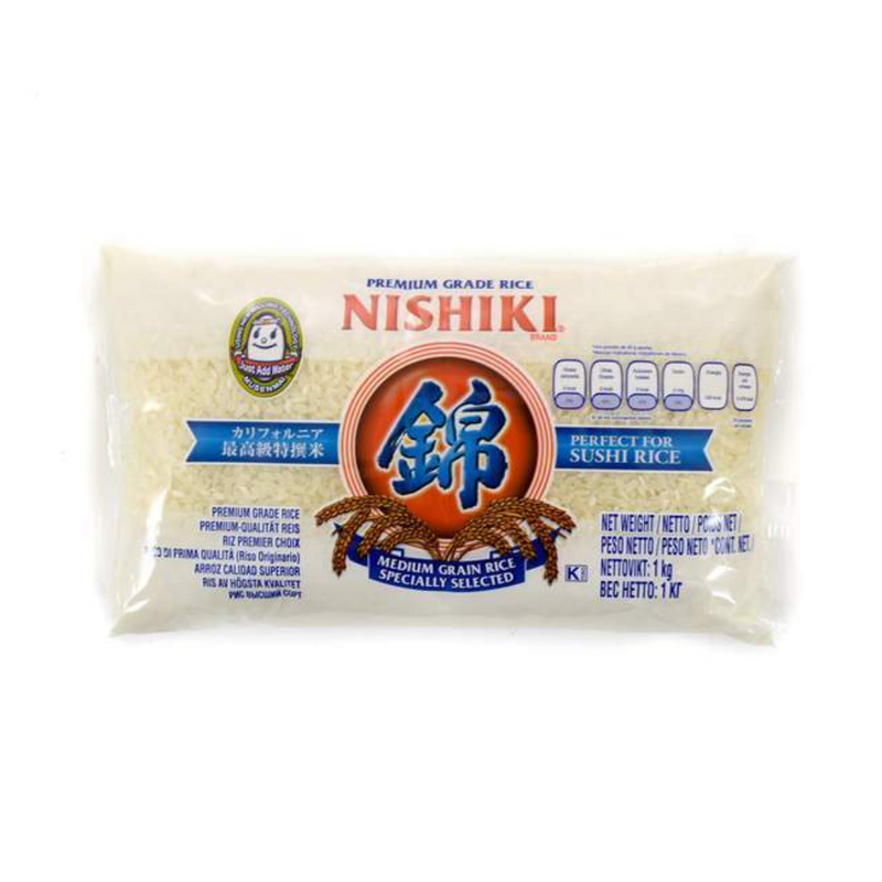 NISHIKI Japanese Rice 1kg - London Grocery