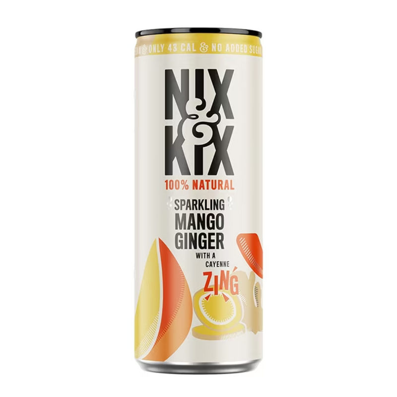 Nix & Kix Mango & Ginger 250ml | London Grocery