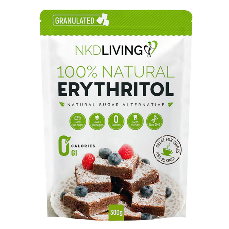 NKD Living Erythritol Granulated Natural Sugar Alternative 1kg | London Grocery