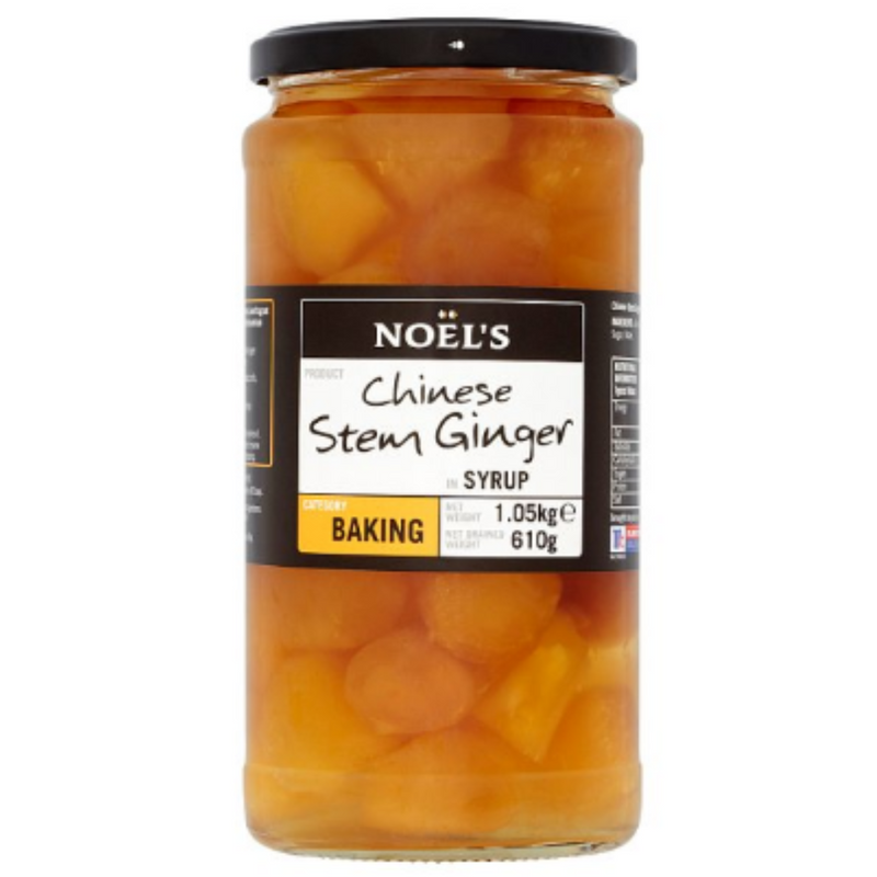 Noel's Chinese Stem Ginger in Syrup 1050g x 6 - London Grocery
