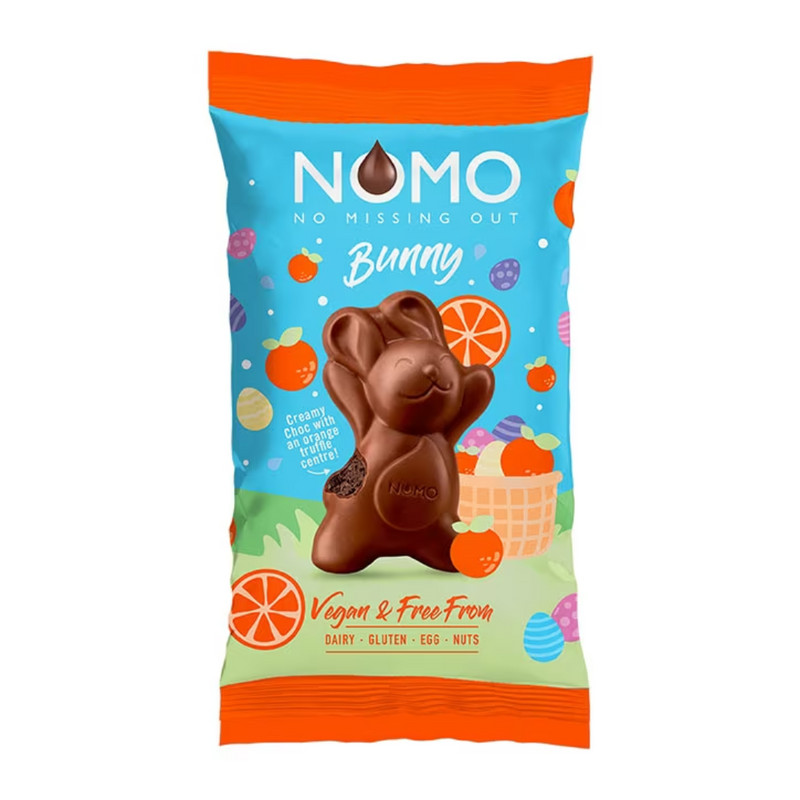 NOMO Choc Orange Truffle Bunny 30g | London Grocery