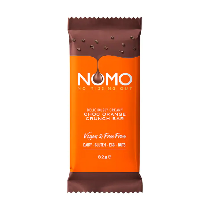 NOMO Orange Choc Bar 82g | London Grocery