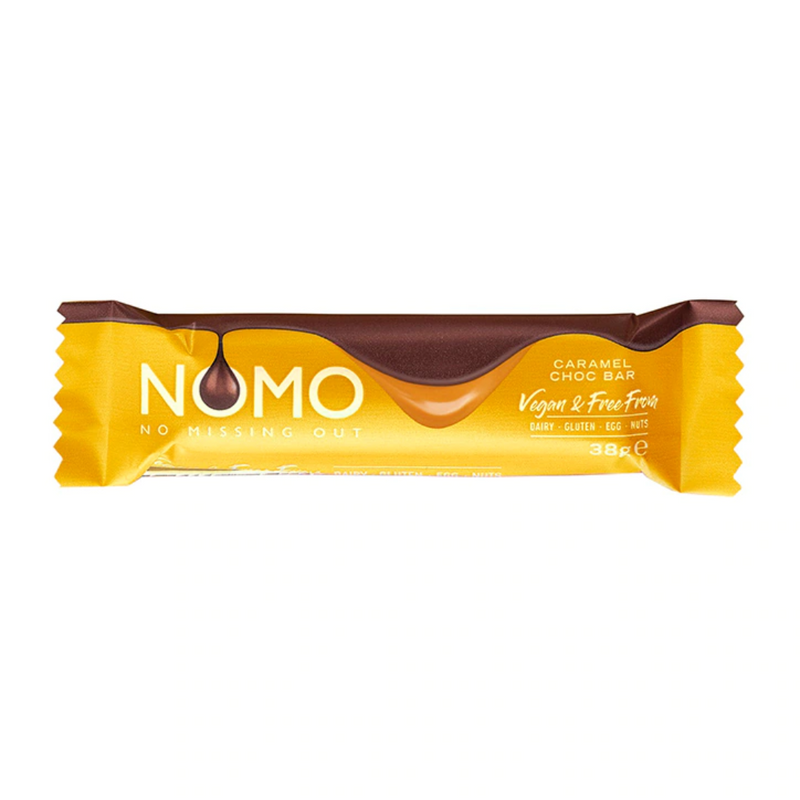 NOMO Vegan Caramel Filled Choc Bar 38g | London Grocery