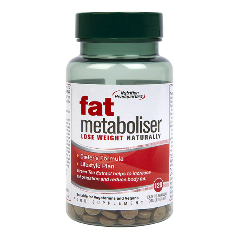 Nutrition Headquarters Fat Metaboliser 120 Tablets | London Grocery