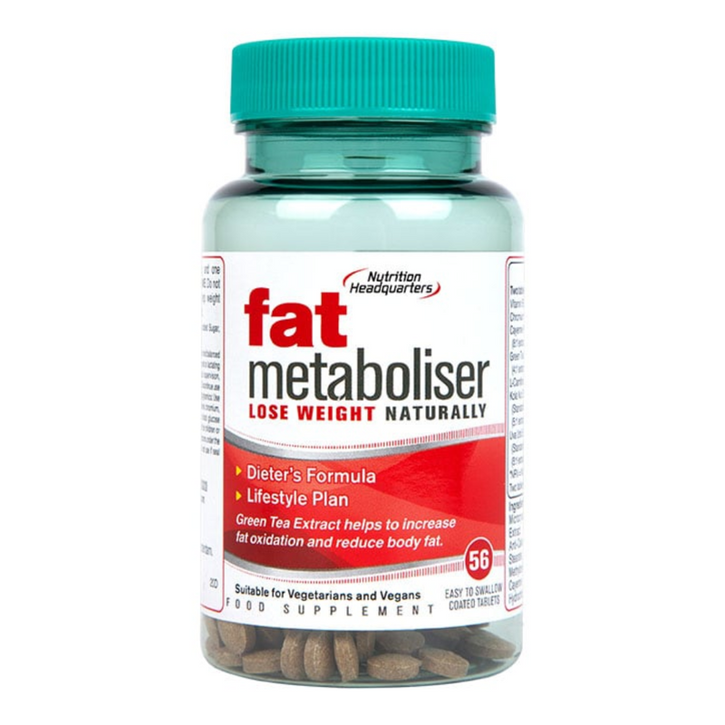 Nutrition Headquarters Fat Metaboliser 56 Tablets | London Grocery