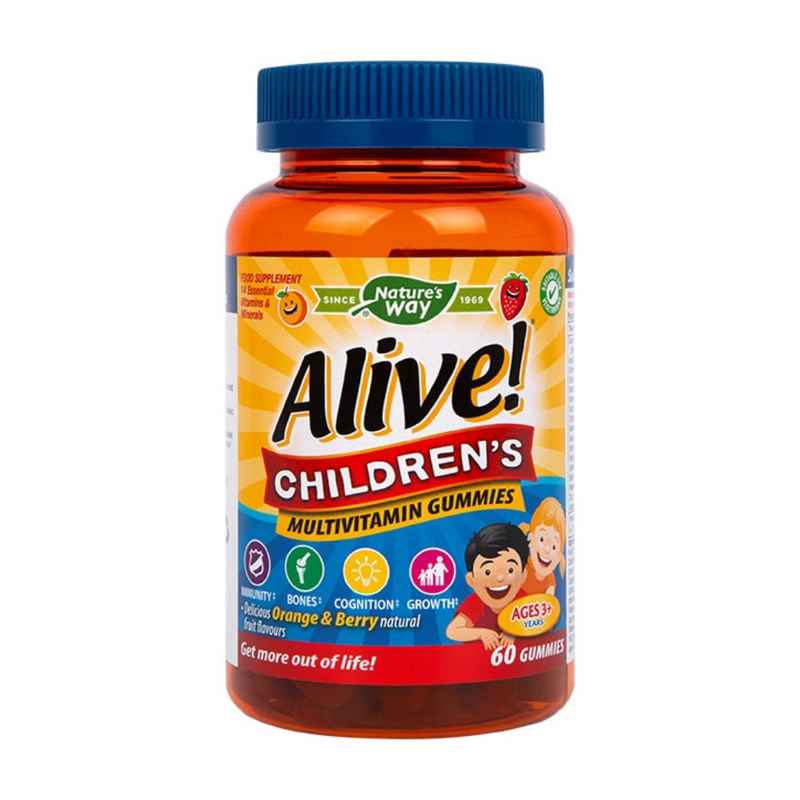 Nature's Way Alive! Children's Soft Jell 60 Tablets | London Grocery