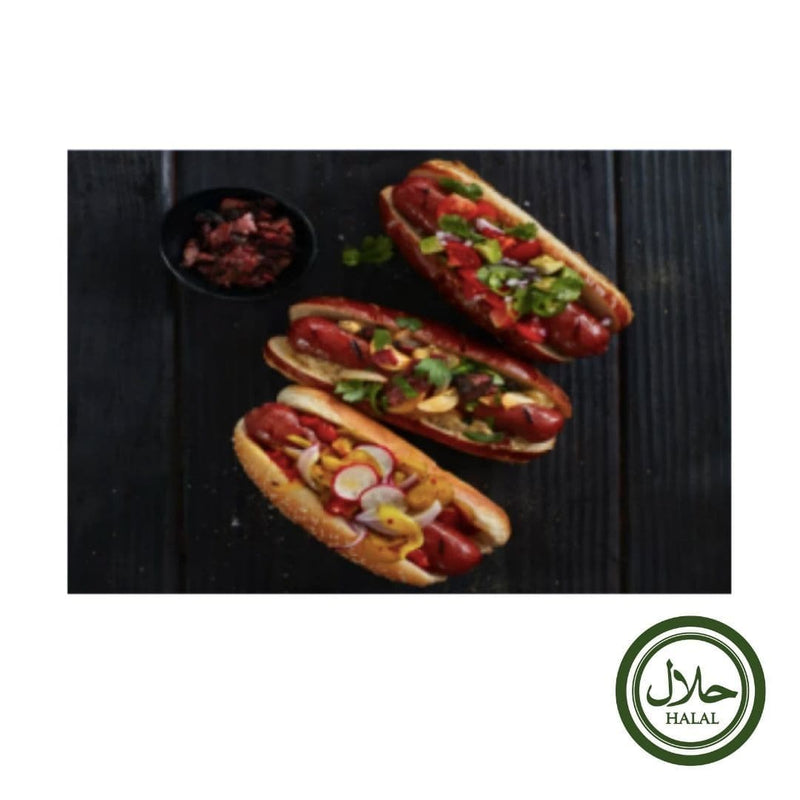 Halal New York Diner Beef Hot Dogs 8 Pieces 560gr - London Grocery