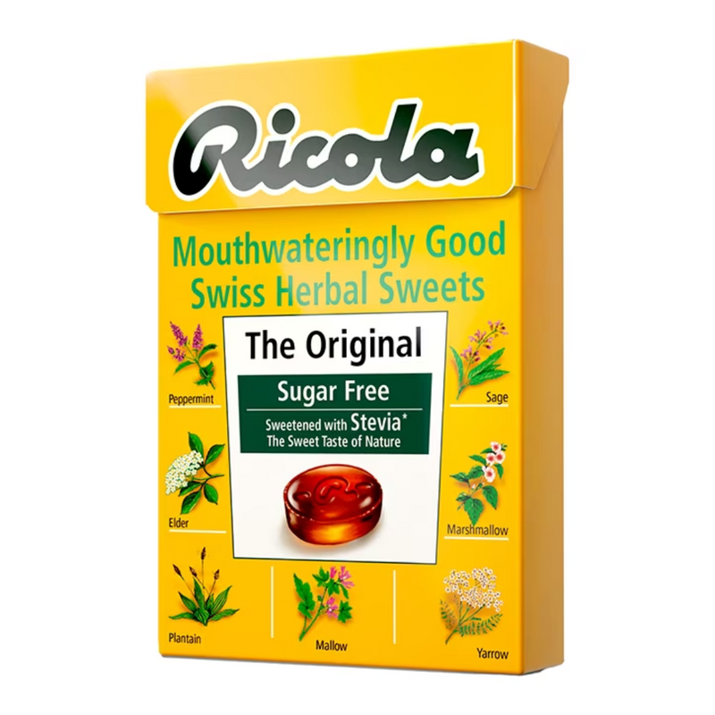 Ricola Original Swiss Herbal Sugar Free Sweets 45g | London Grocery