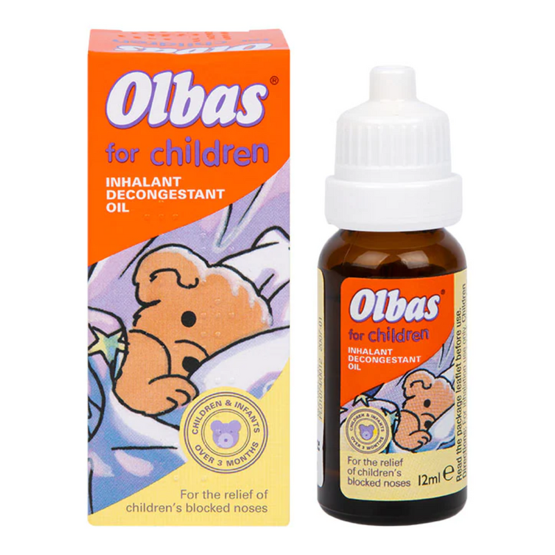 Olbas Oil For Children Inhalant Decongestant Oil 12ml | London Grocery