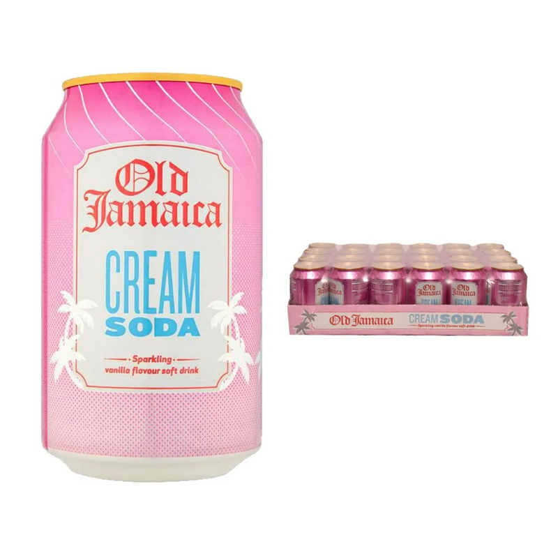 Old Jamaica Cream Soda 24 x 330ml | London Grocery