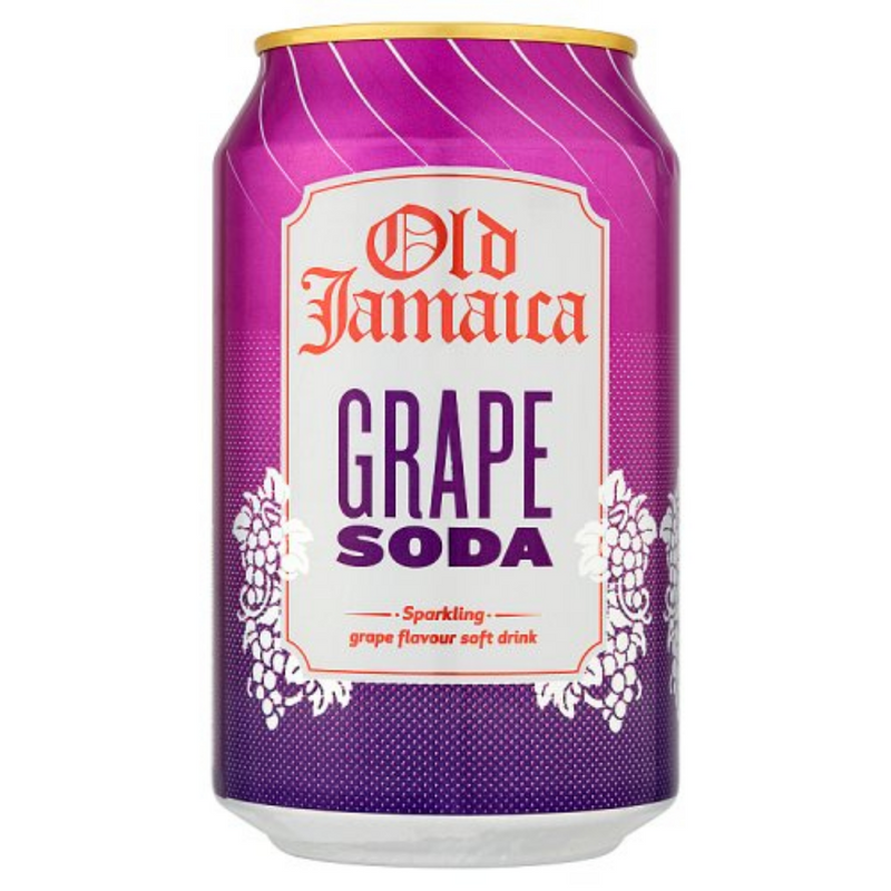 Old Jamaica Grape Soda 24 x 330ml | London Grocery