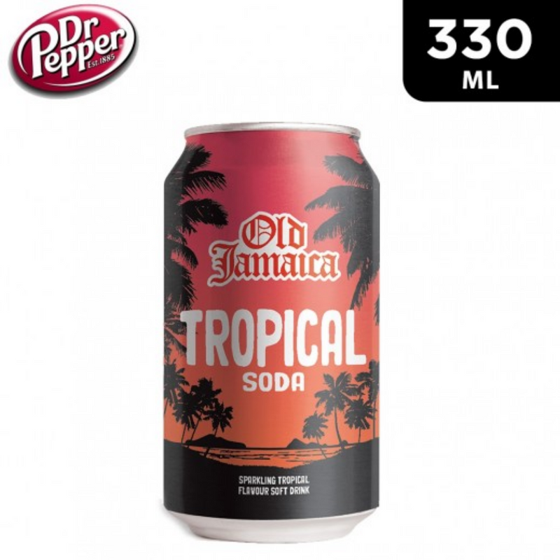 Old Jamaica Tropical Soda 24 x 330ml | London Grocery