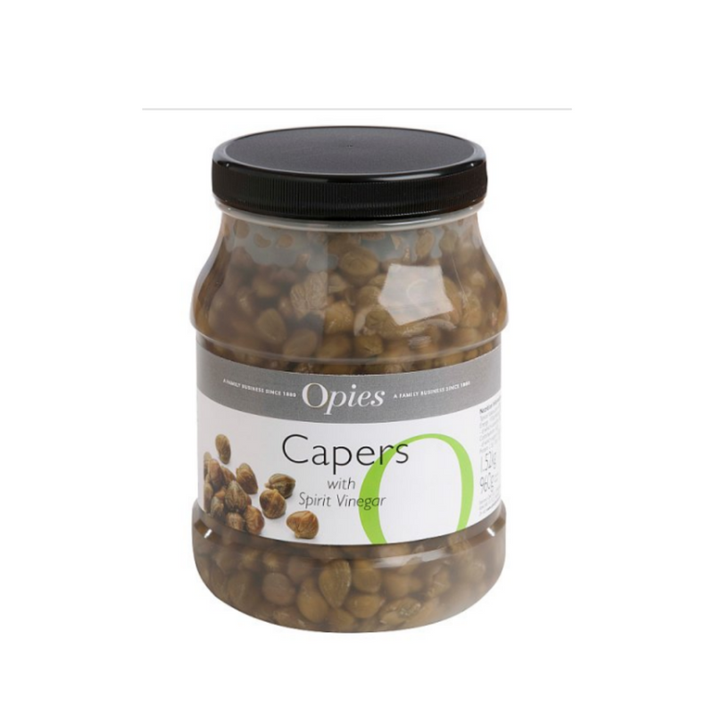 Opies Capers in Vinegar 1.52kg x 2 cases  - London Grocery