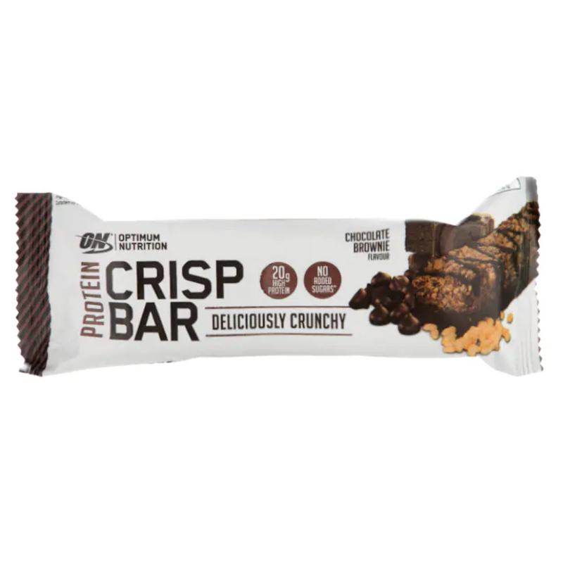 Optimum Nutrition Crisp Protein Bar Chocolate Brownie 65g | London Grocery