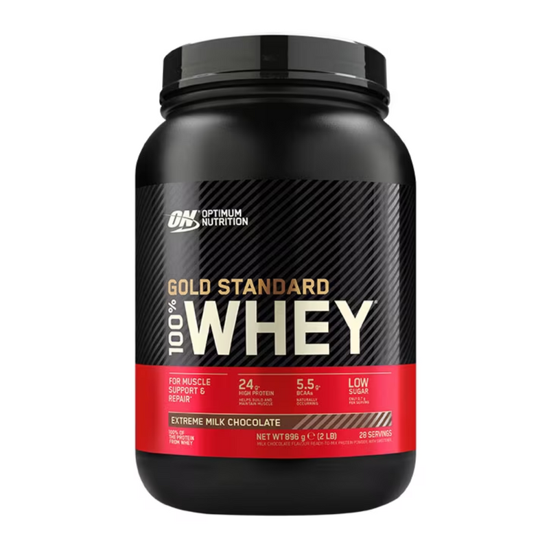 Optimum Nutrition Gold Standard 100% Whey Powder Extreme Milk Chocolate 896g | London Grocery