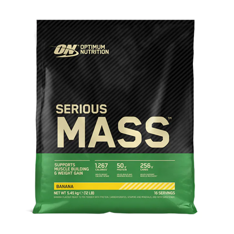 Optimum Nutrition Serious Mass Powder Banana 5.4kg | London Grocery