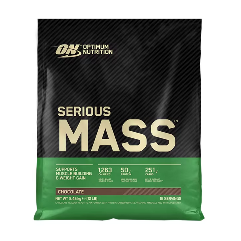 Optimum Nutrition Serious Mass Powder Chocolate 5.4kg | London Grocery