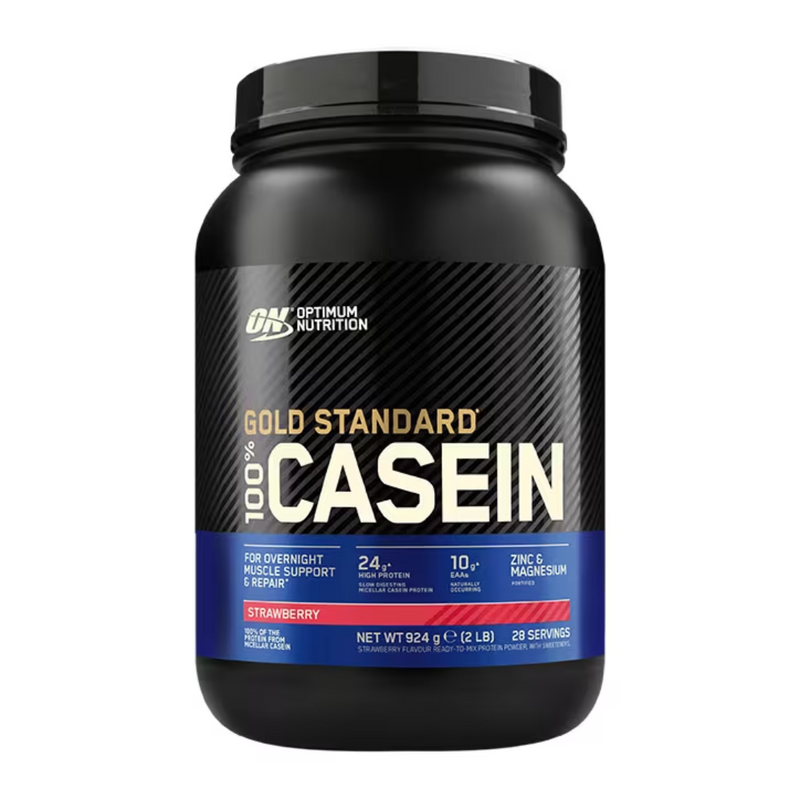 Optimum Nutrition Gold Standard 100% Casein Powder Strawberry 924g | London Grocery