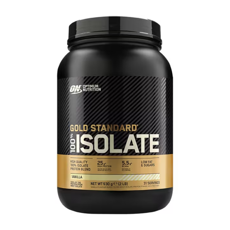 Optimum Nutrition Gold Standard 100% Isolate Vanilla Protein Powder 930g | London Grocery