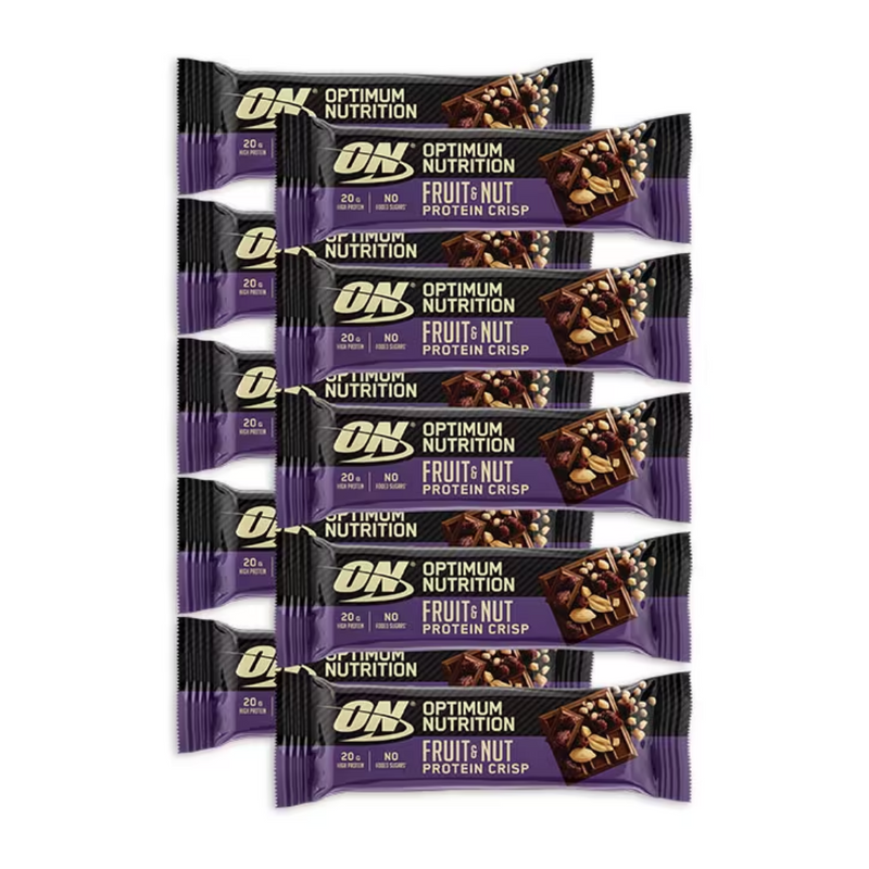 Optimum Nutrition Fruit & Nut Protein Crisp Bar 10 x 70g | London Grocery