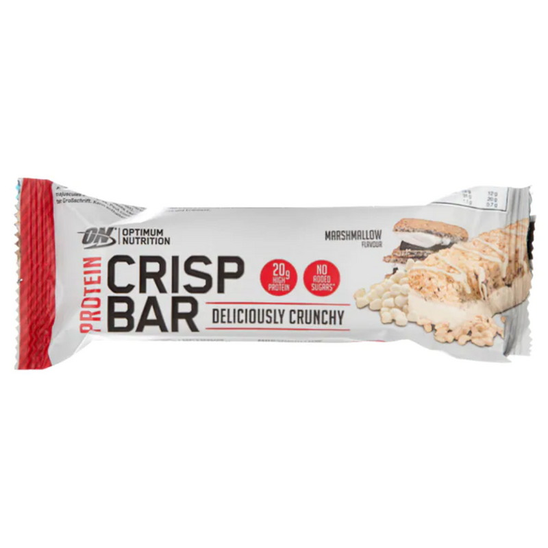 Optimum Nutrition Crisp Protein Bar Marshmallow 65g | London Grocery