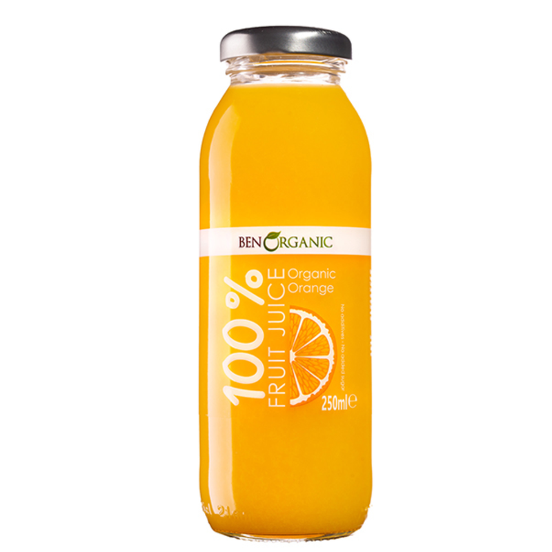 BenOrganic 100% Orange Juice 250ml -London Grocery