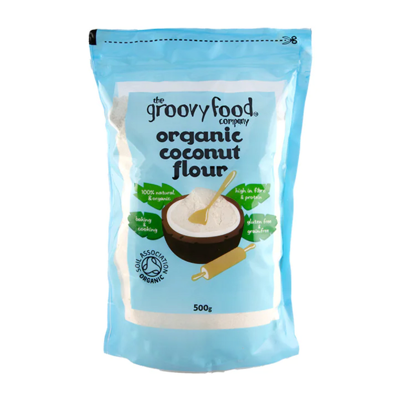 The Groovy Food Company Organic Coconut Flour 500g | London Grocery