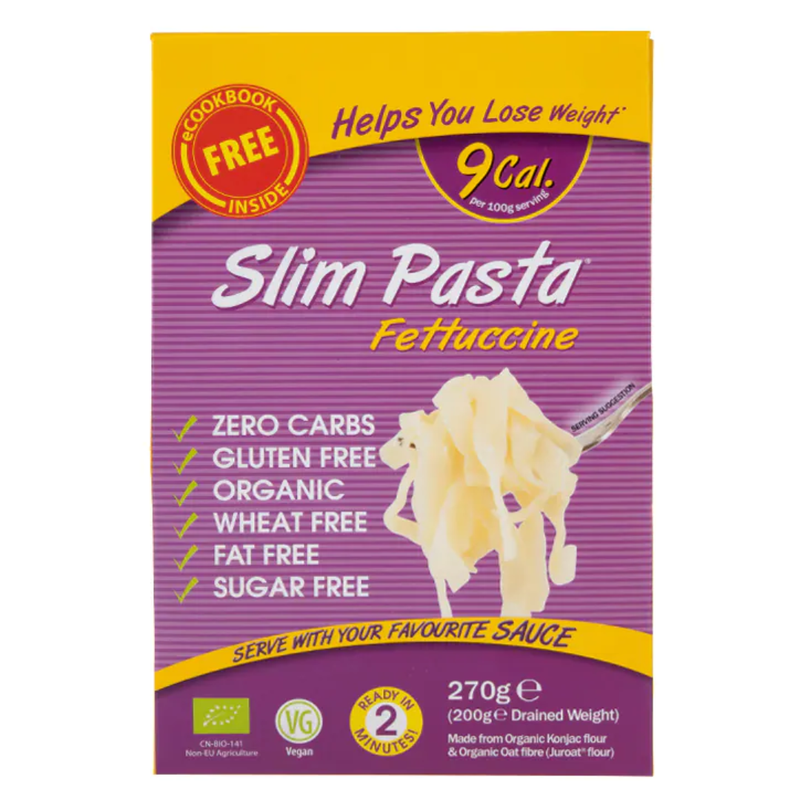 Eat Water Organic Slim Pasta Fettuccine 270g | London Grocery