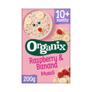 Organix Banana & Raspberry Stage3 Muesli 200gr-London Grocery