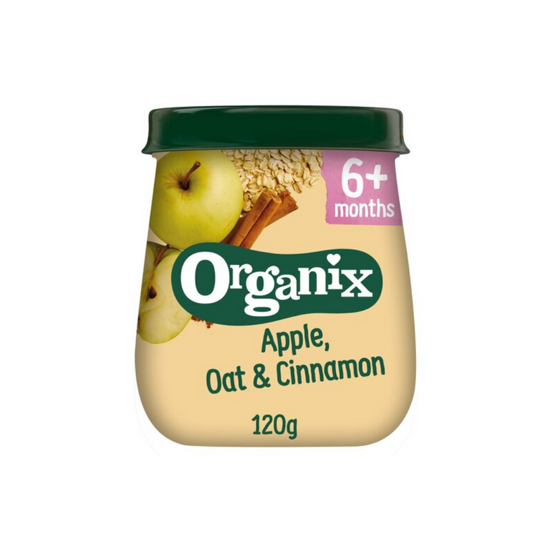 Organix Just Apple Oats & Cinnamon 120gr-London Grocery