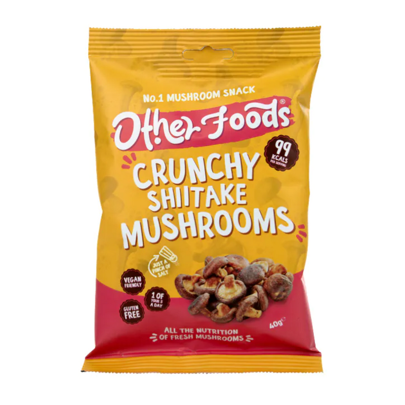 Other Foods Crunchy Shiitake Mushrooms 40g | London Grocery