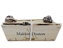 25 Fresh Oysters in Wooden Case - London Grocery