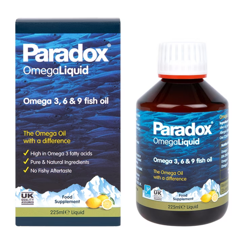 Paradox Omega 3, 6 & 9 High Strength Oil 225ml | London Grocery