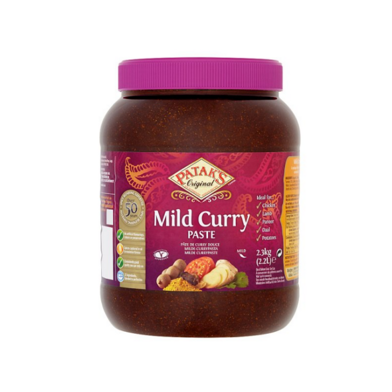 Patak's Original Mild Curry Paste 2.3kg x 2 cases  - London Grocery