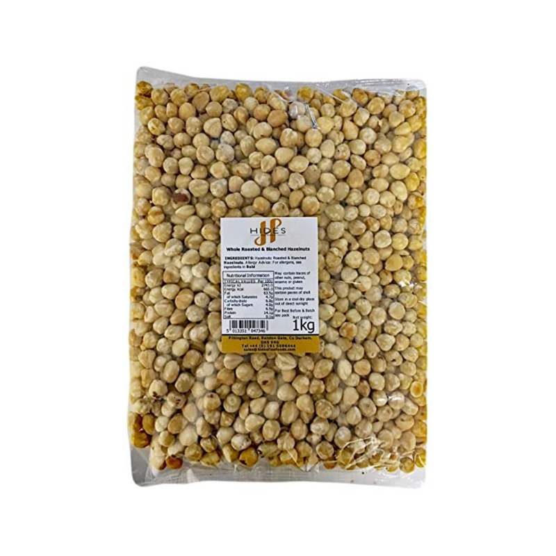 PatisFrance Whole Blanched Hazelnuts 1kg - London Grocery