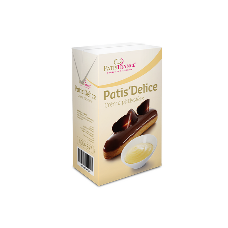 PatisFrance Patis'Delice Crème Pâtissière 1x1lt - London Grocery