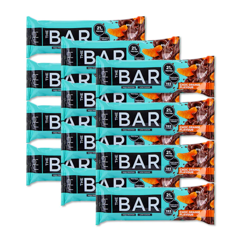 PE Nutrition THE BAR Chocolate Orange 12 x 60g | London Grocery