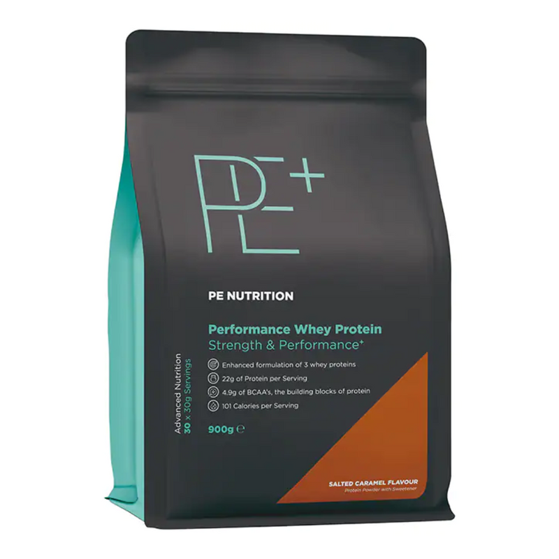 PE Nutrition Performance Whey Salted Caramel 900g | London Grocery