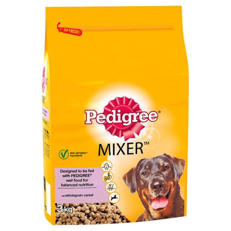 Pedigree Mixer Dry Dog Food Original 3kg - London Grocery