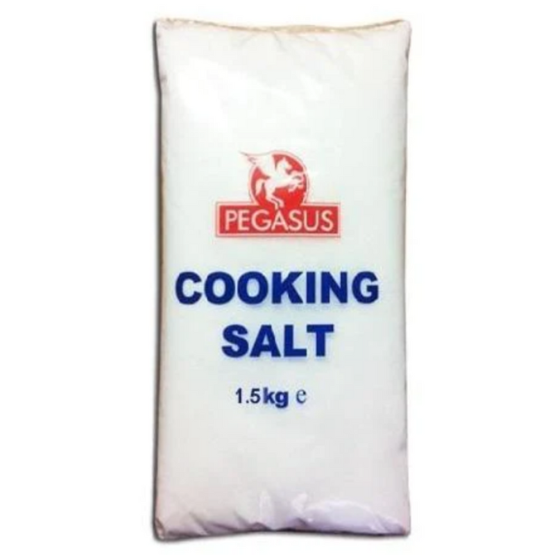 Pegasus Cooking Salt 6 x 1.5kg | London Grocery